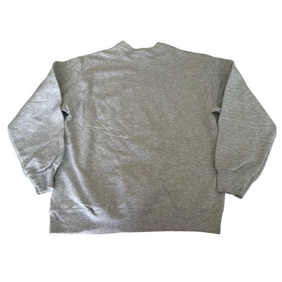 Vintage NOS Orange M Sweatshirt Black Wizard toxic Halloween Trick Treat - Picture 5 of 5